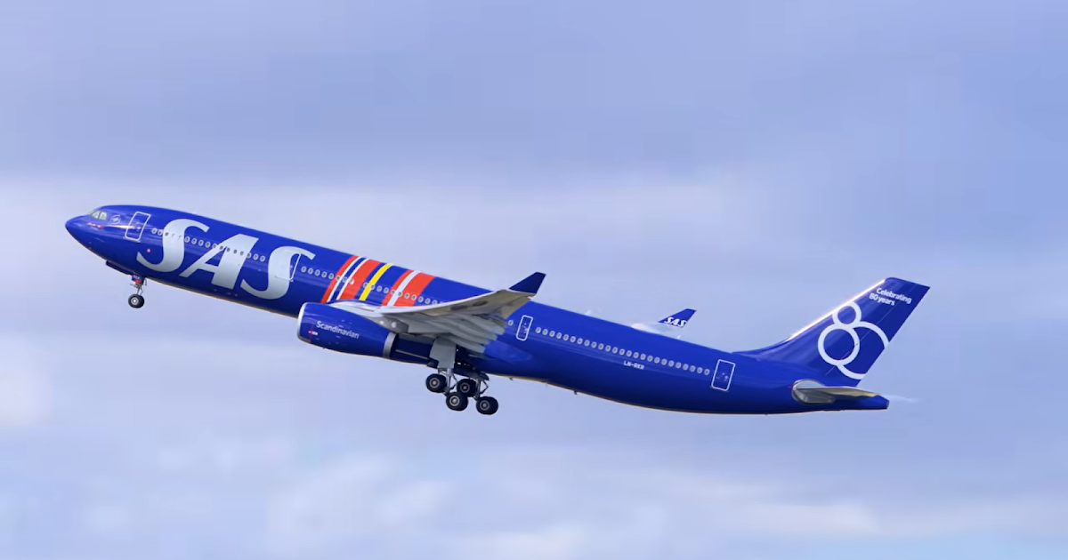 SAS ble verdens punktligste flyselskap i mars