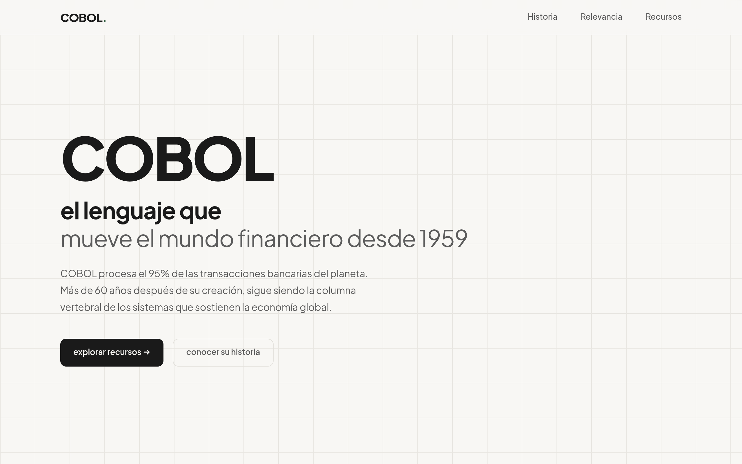 COBOL Preview