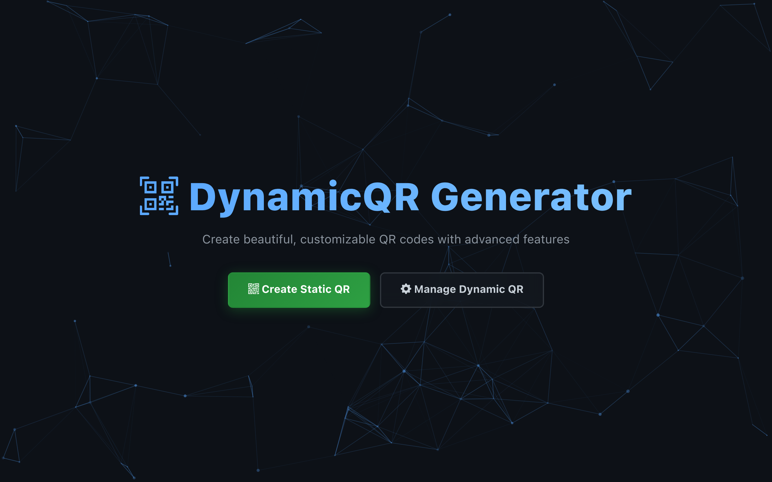 Dynamic QR Platform