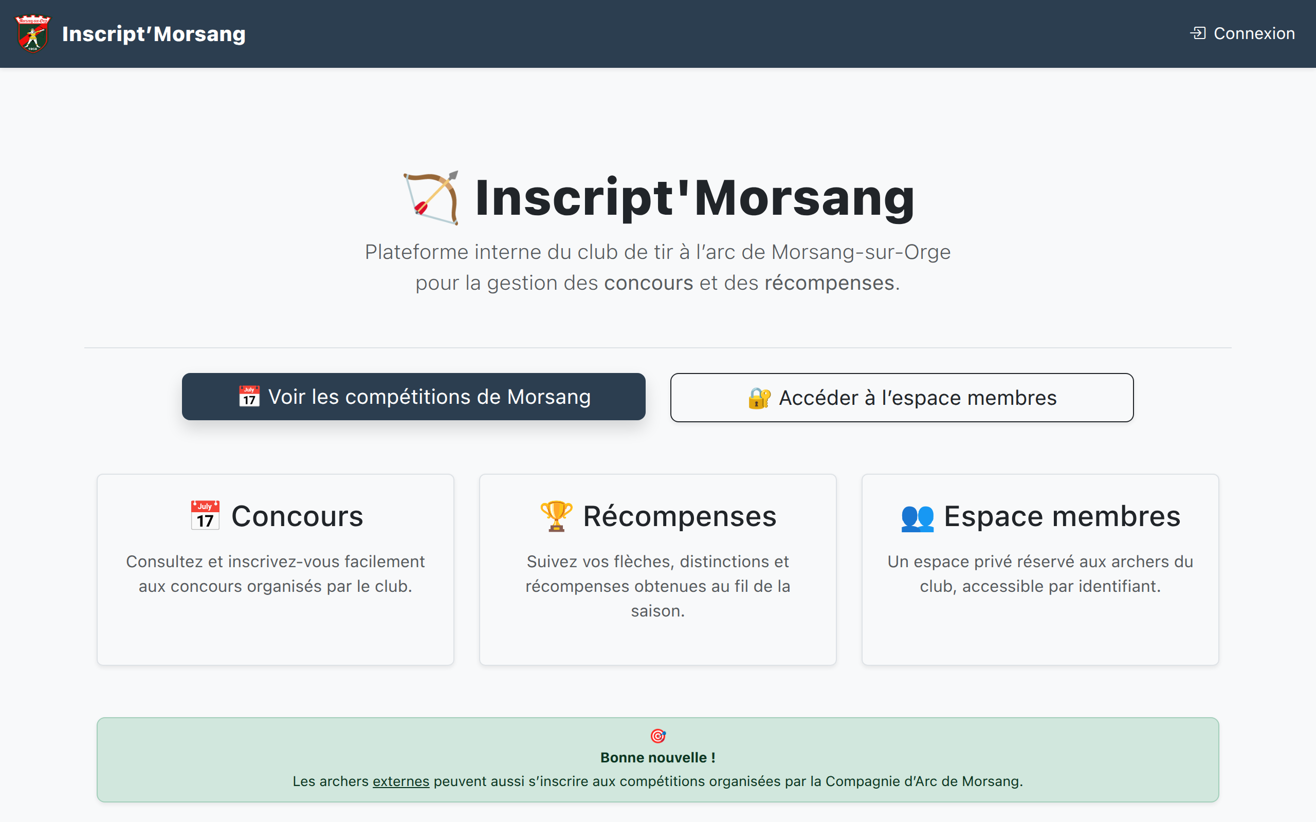 Aperçu Inscript'Morsang