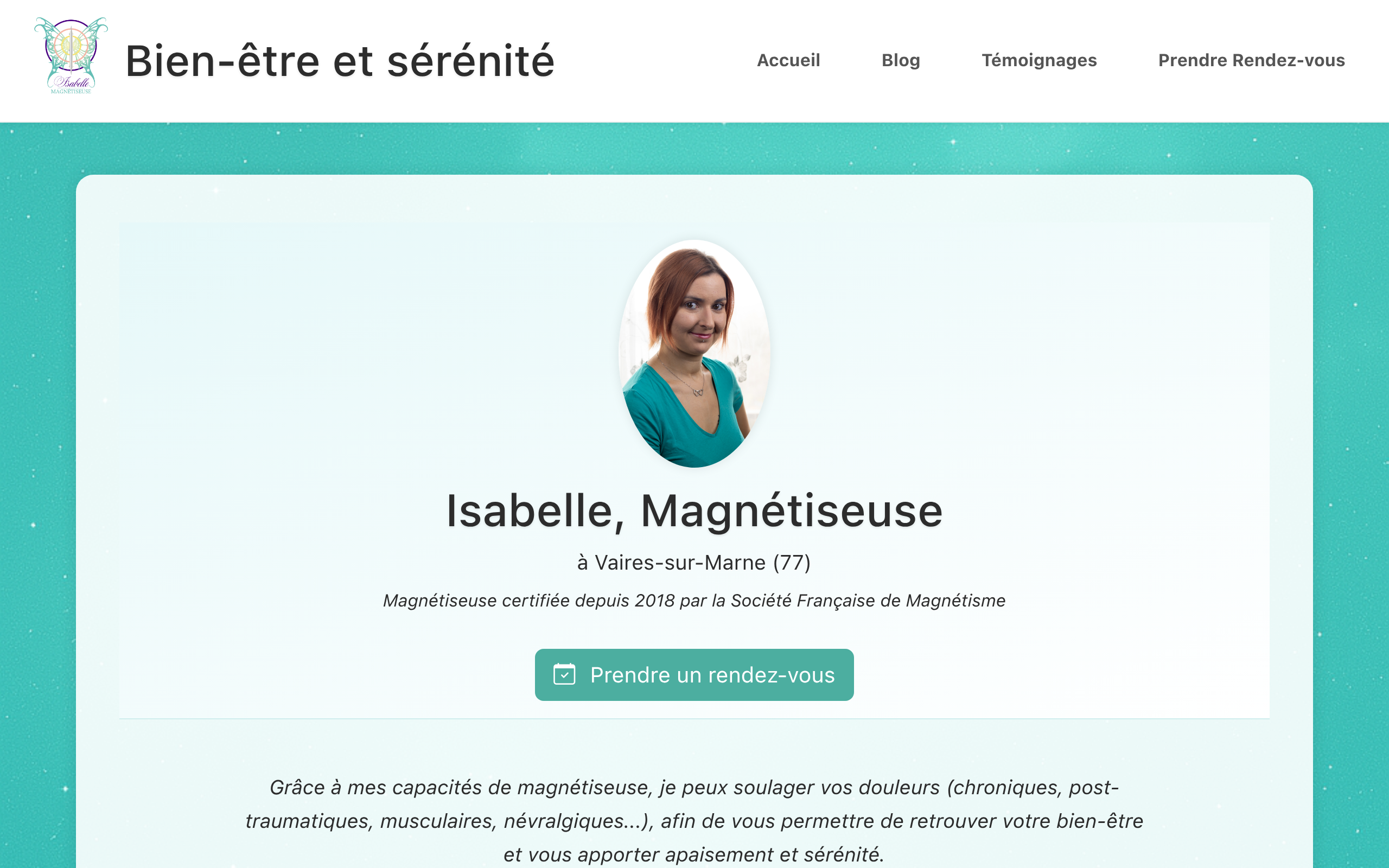 Aperçu Isabelle Magnétiseuse