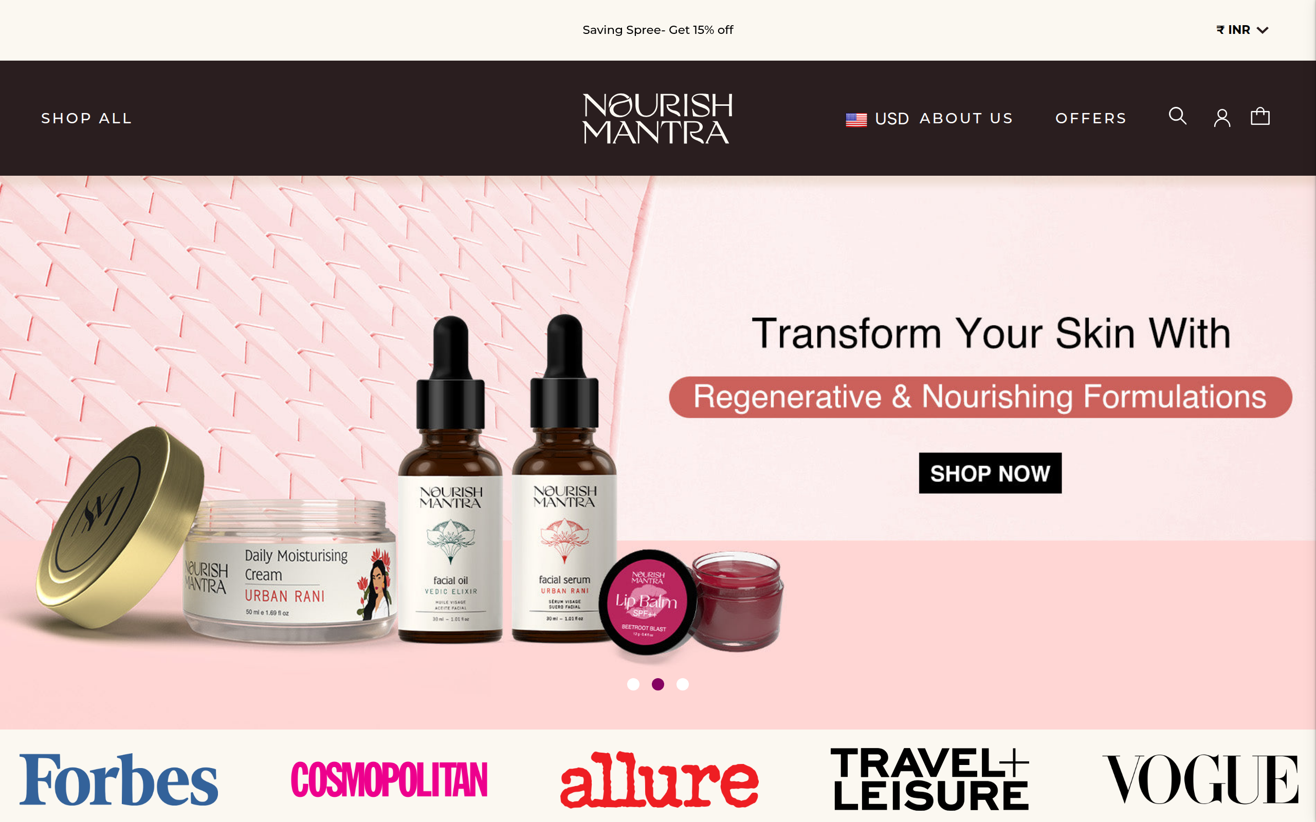 Nourish Mantra Screenshot