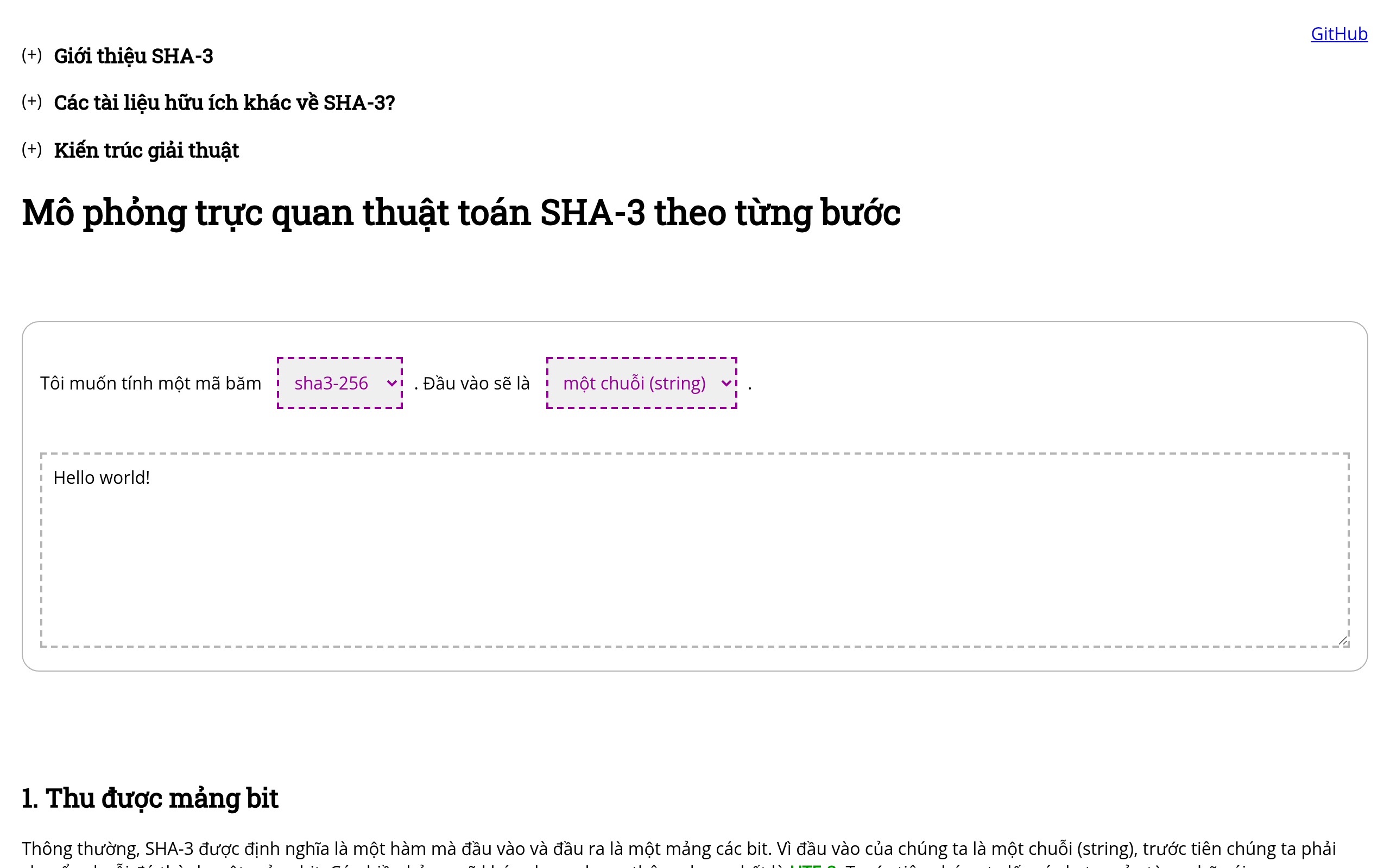 Demo SHA Preview