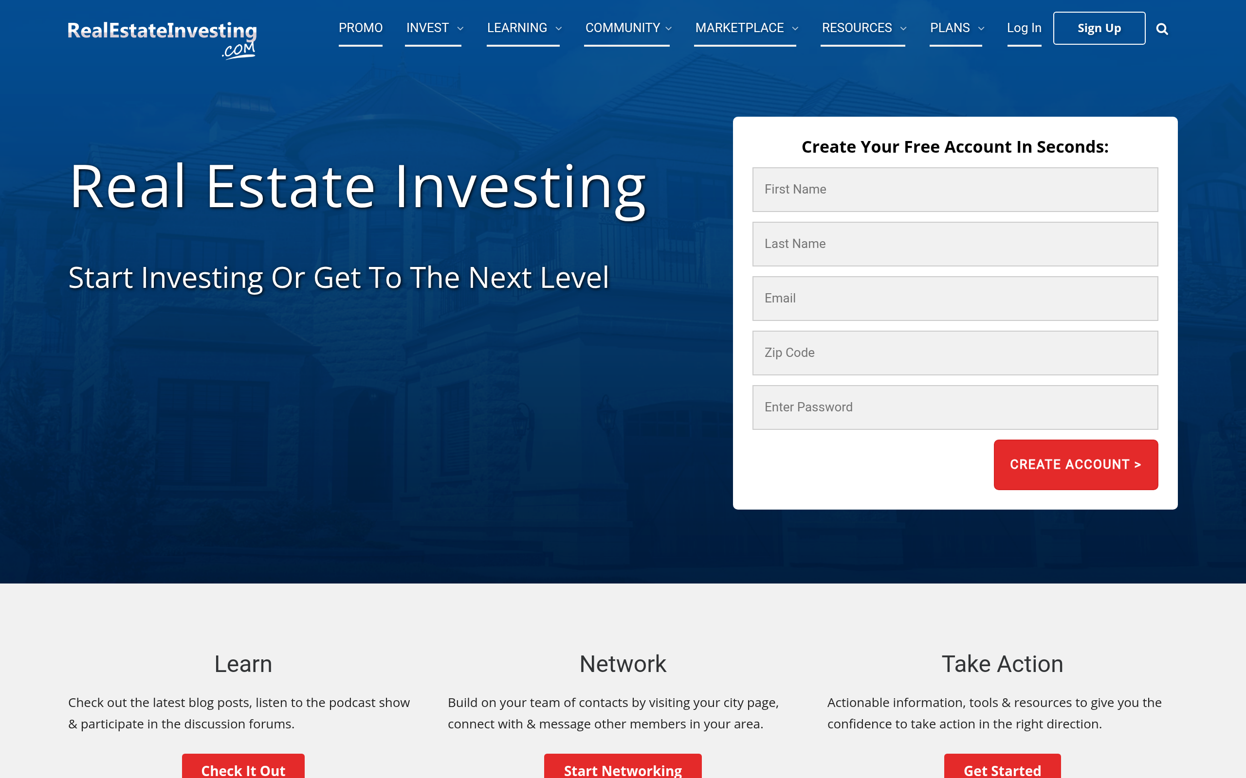 Real Estate Website