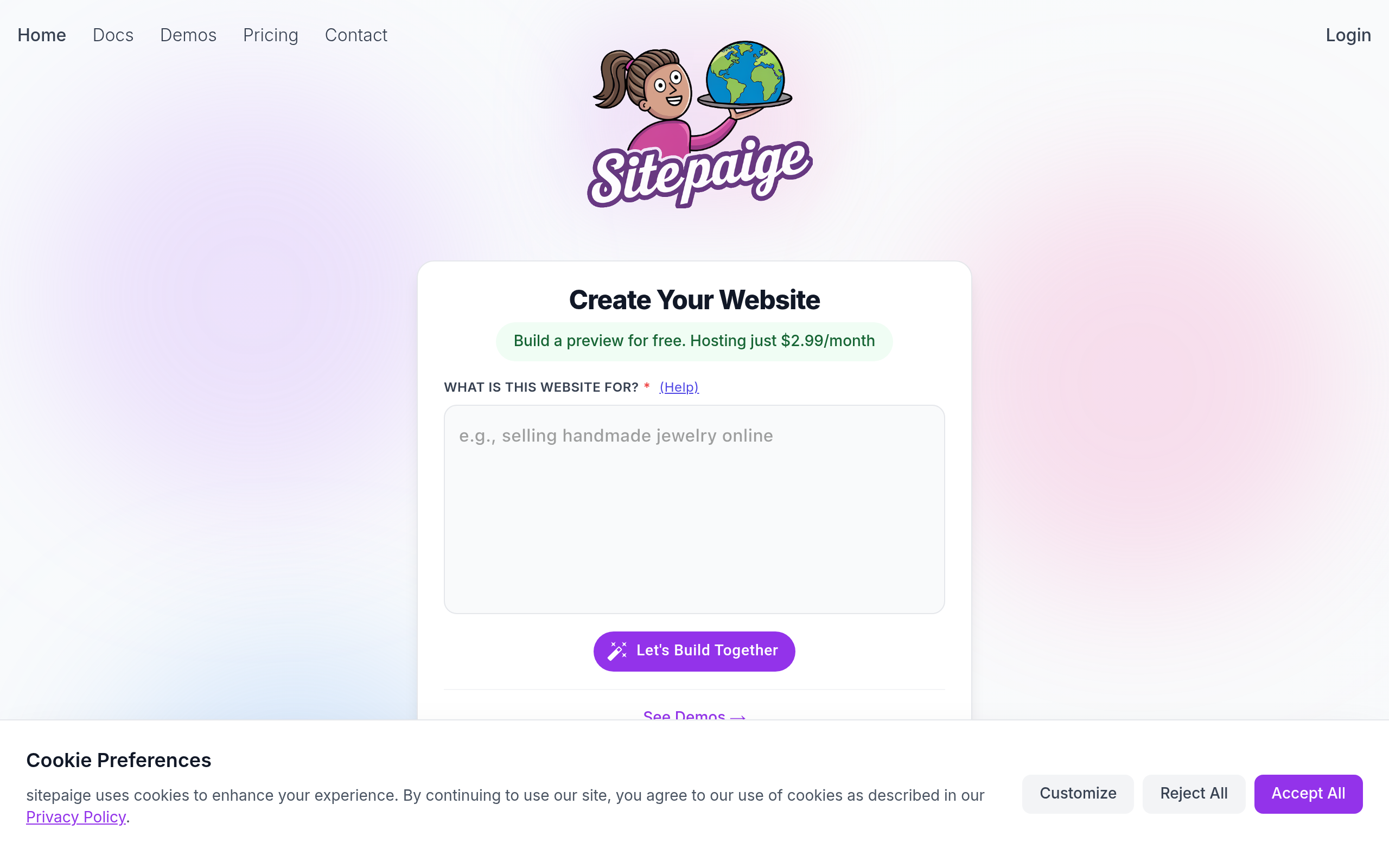 Front-page screenshot of the Awork website, showing its interface and branding.