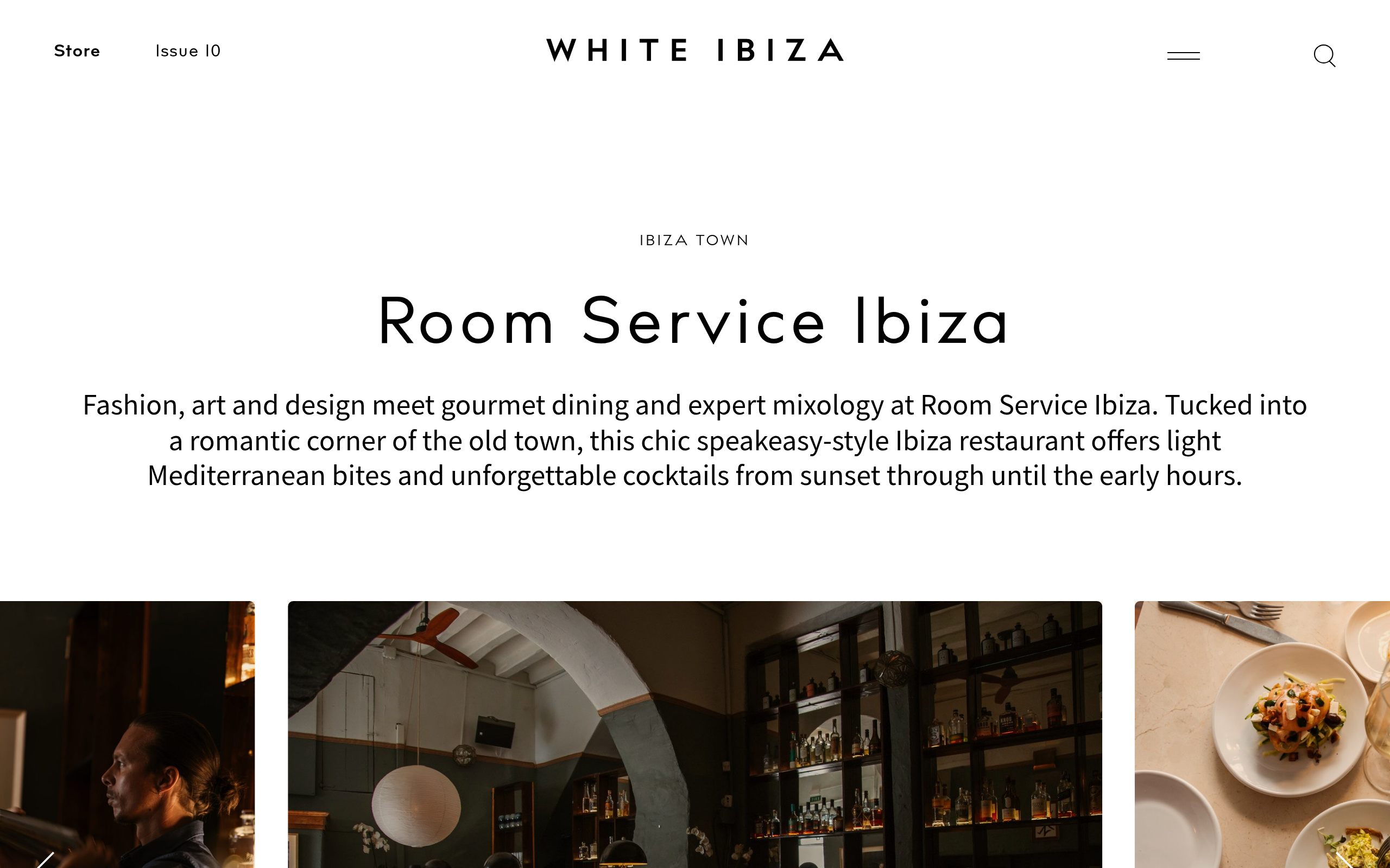 Room Service Ibiza su White Ibiza