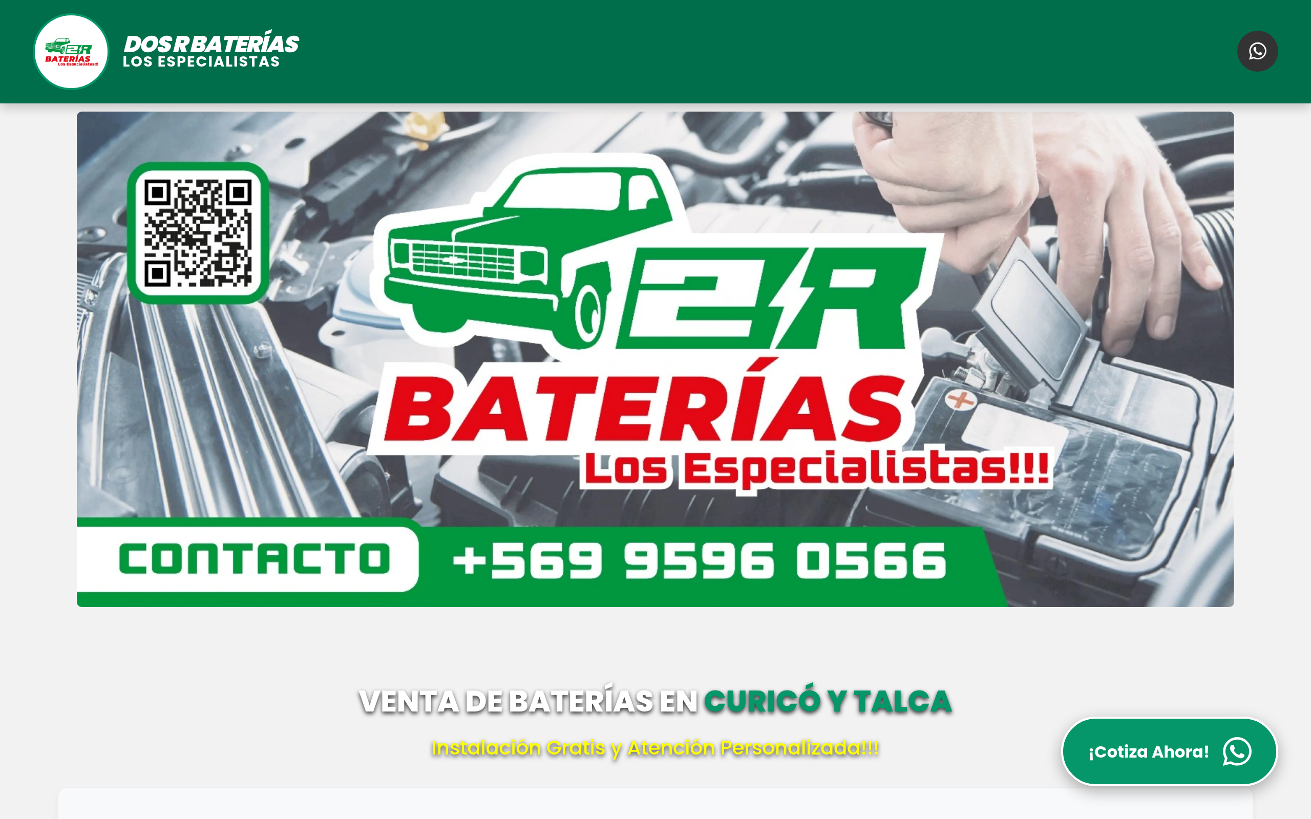 Dos R Baterías