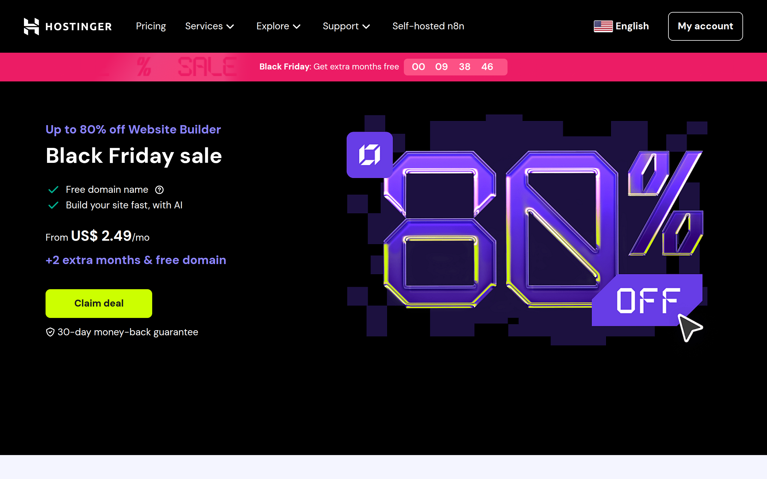 Front-page screenshot of the Awork website, showing its interface and branding.