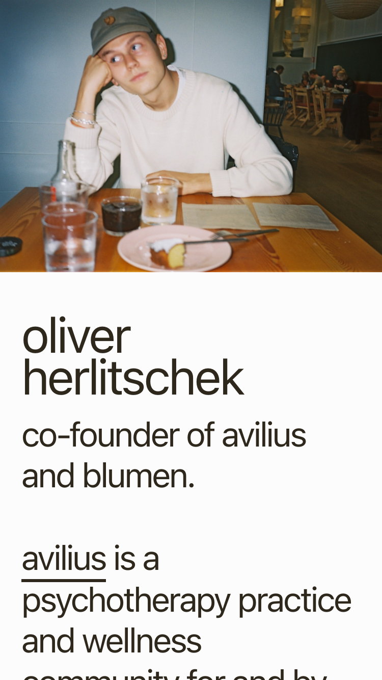 Oliver Herlitschek website