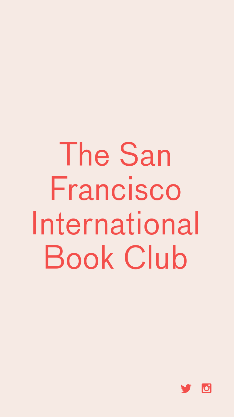 SF International Book Club

Visit minimal.gallery, follow on Twitter or receive the weekly/monthly round up website