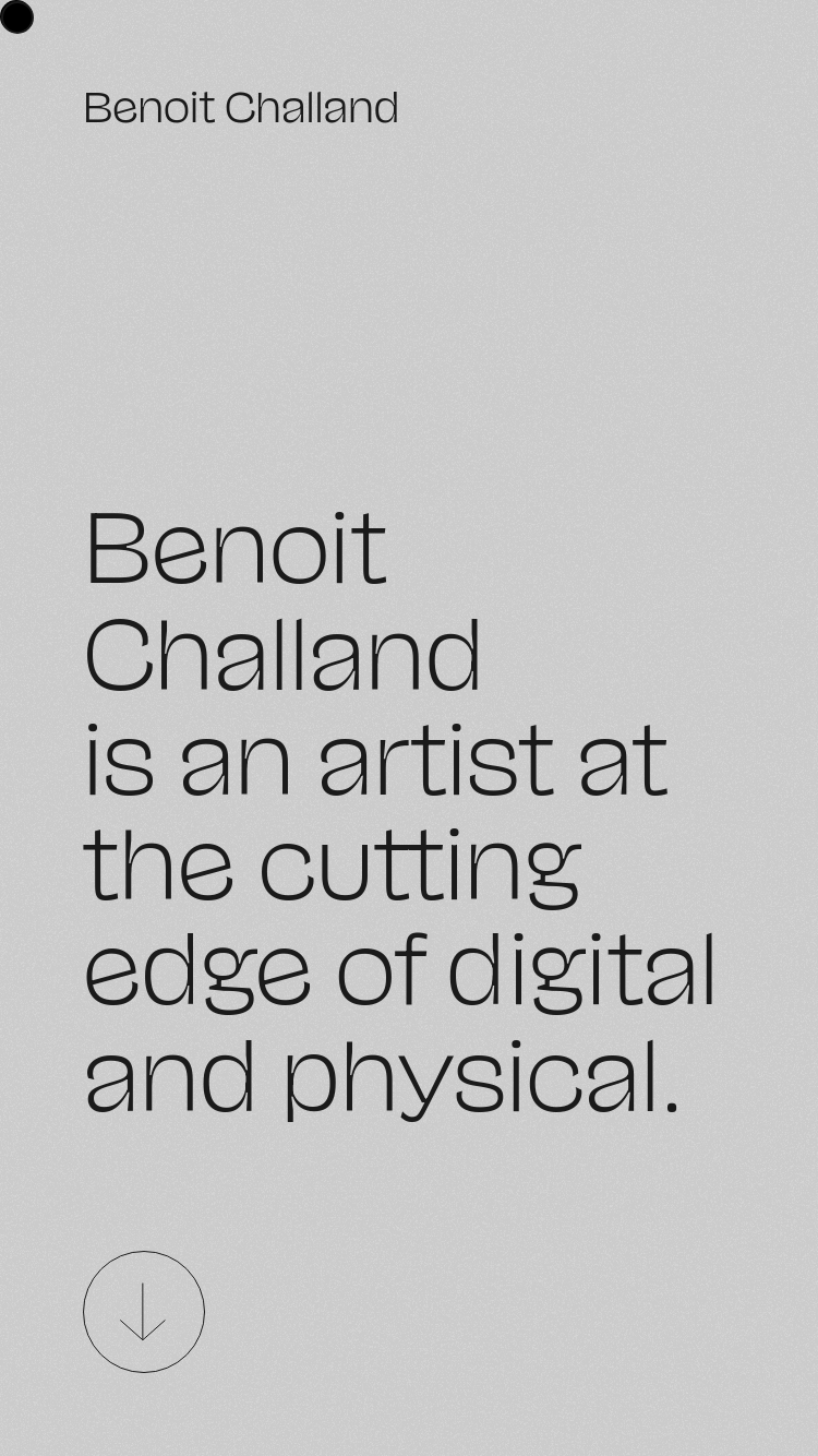 Benoit Challand website