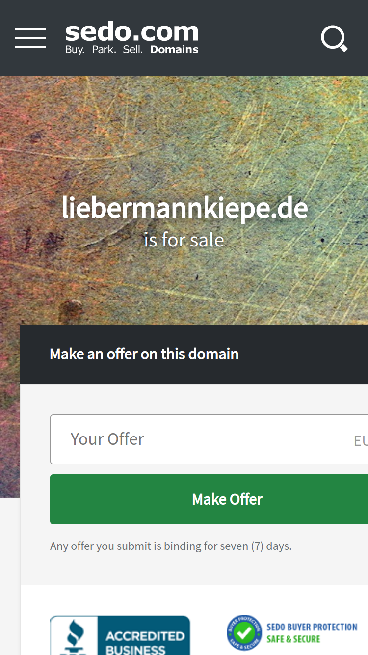 Liebermann Kiepe website