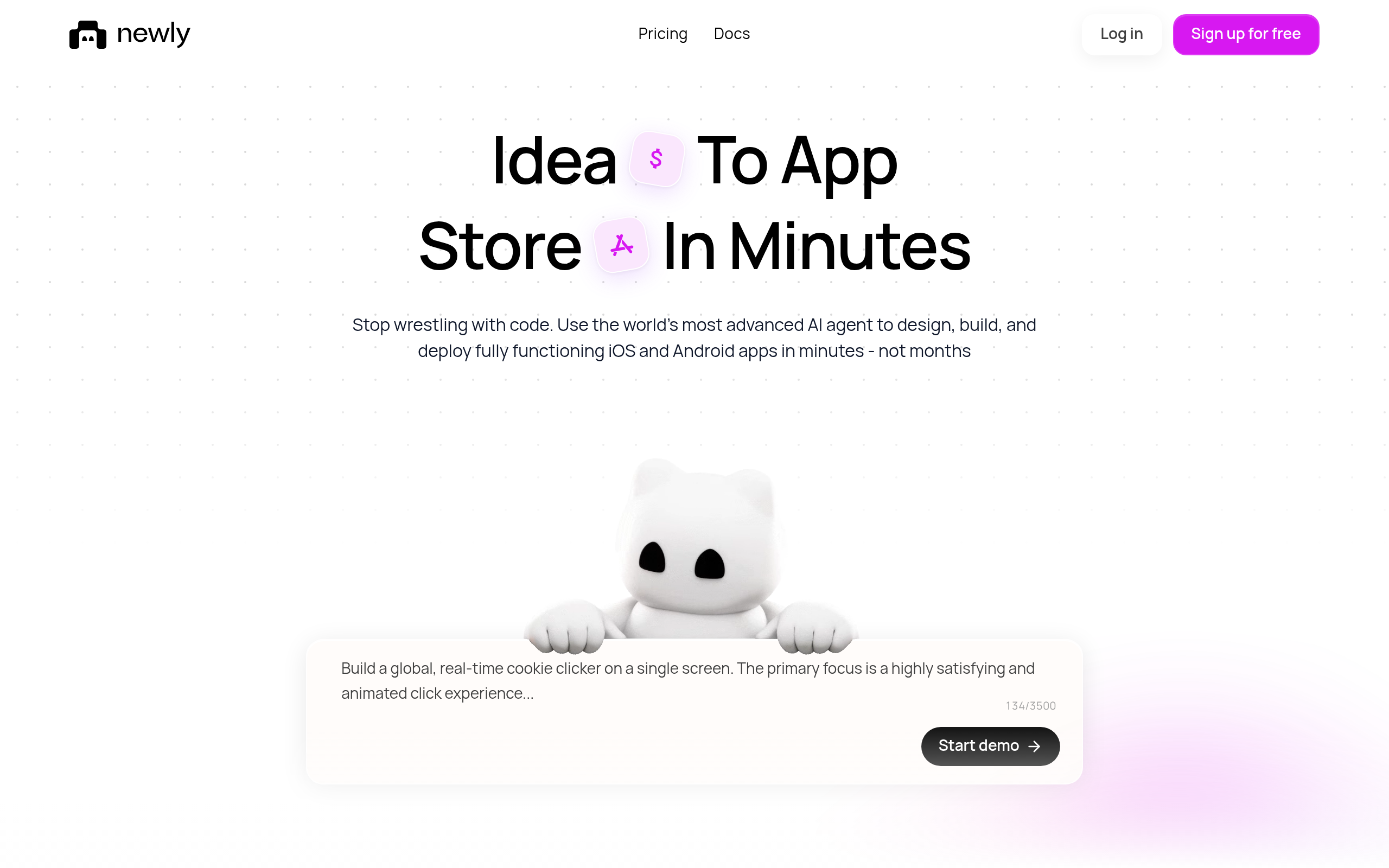 Newly website preview
