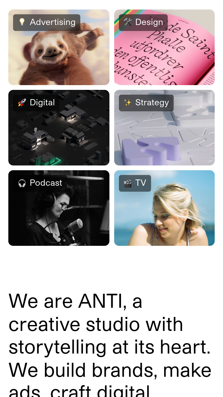 ANTI website
