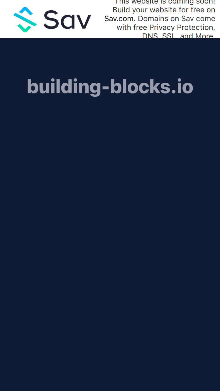 Building Blocks website