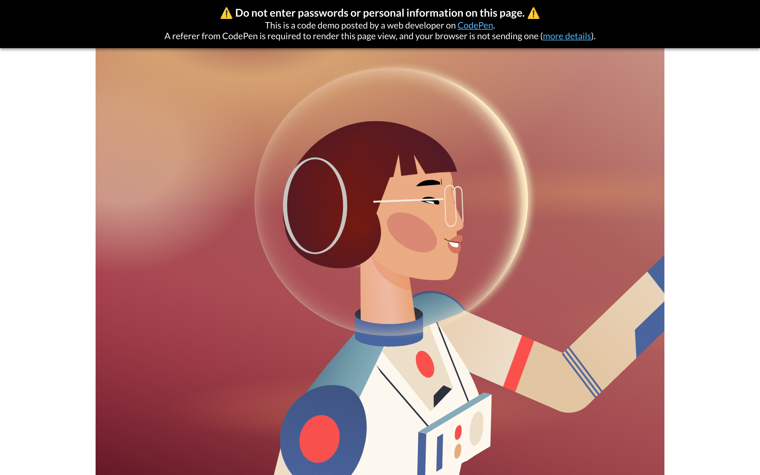 👩🏻‍🚀 Astronaut Cartoon Animation