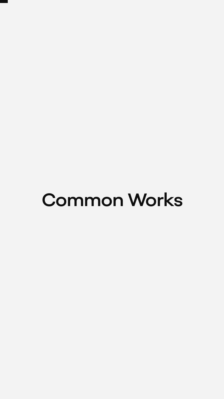 Common Works website