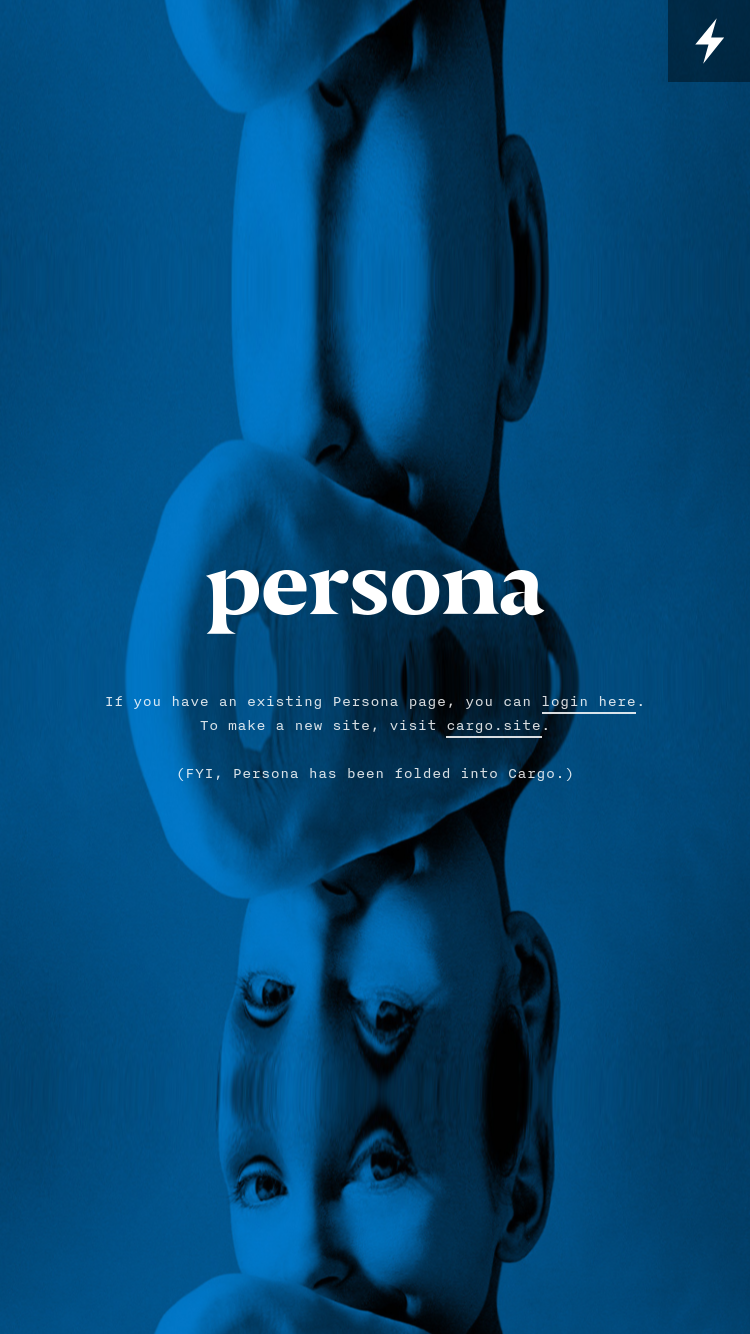 persona

Visit minimal.gallery, follow on Twitter or receive the weekly/monthly round up website