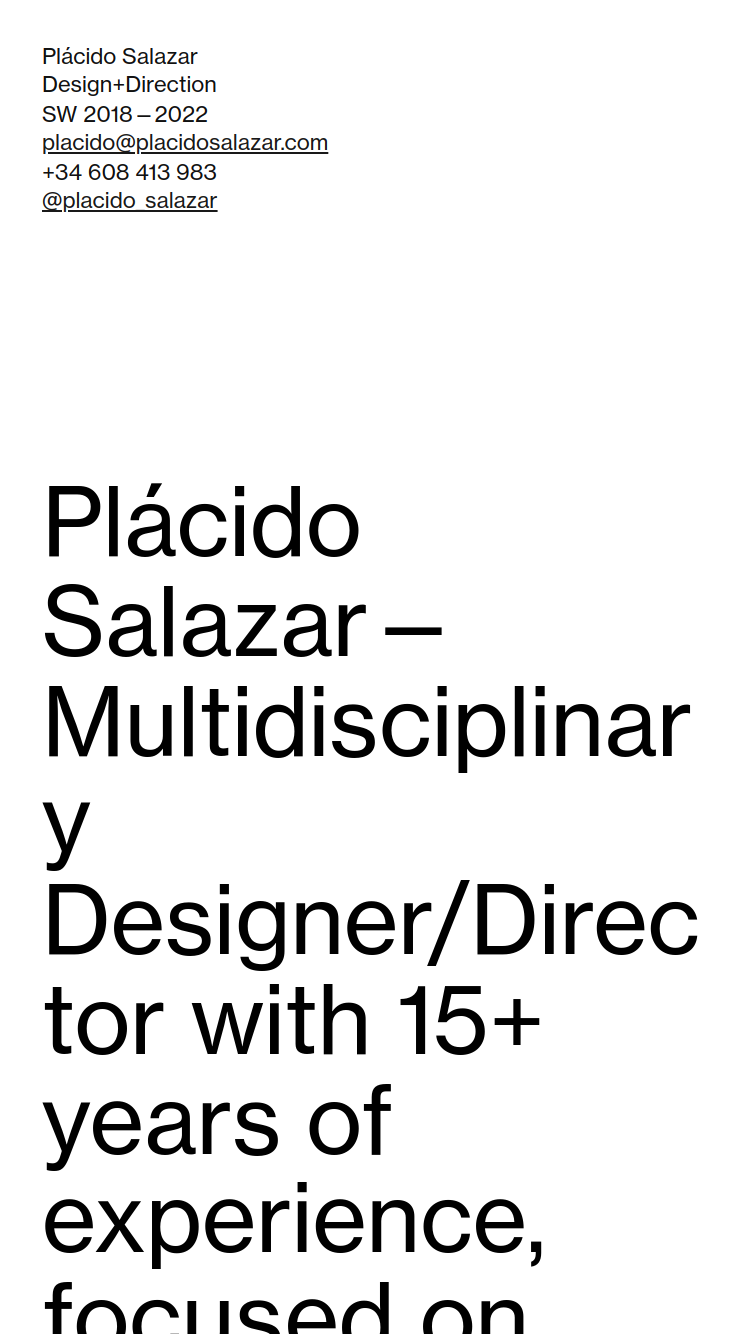 Plácido Salazar website