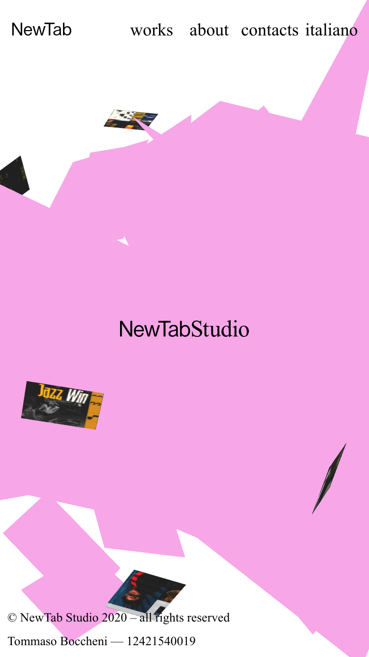 NewTab Studio website